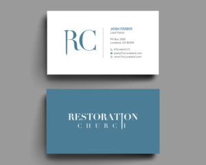 Business Card Design by Right_D for Restoration Church | Design: #19089414