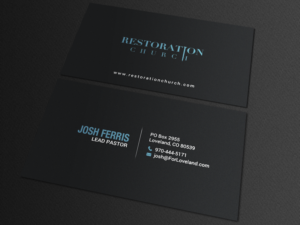 Business Card Design by chandrayaan.creative for Restoration Church | Design: #19073736