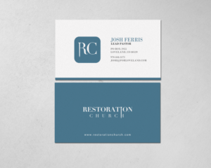 Business Card Design by chandrayaan.creative for Restoration Church | Design: #19073738