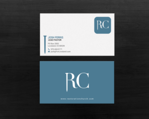 Business Card Design by chandrayaan.creative for Restoration Church | Design: #19073761