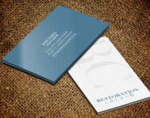 Business Card Design by chandrayaan.creative for Restoration Church | Design: #19073772