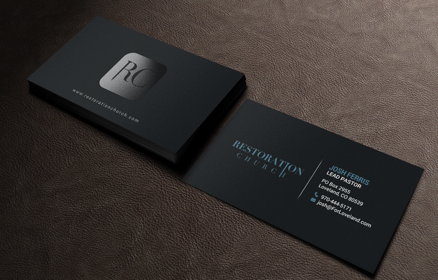 Business Card Design by chandrayaan.creative for Restoration Church | Design #19075919