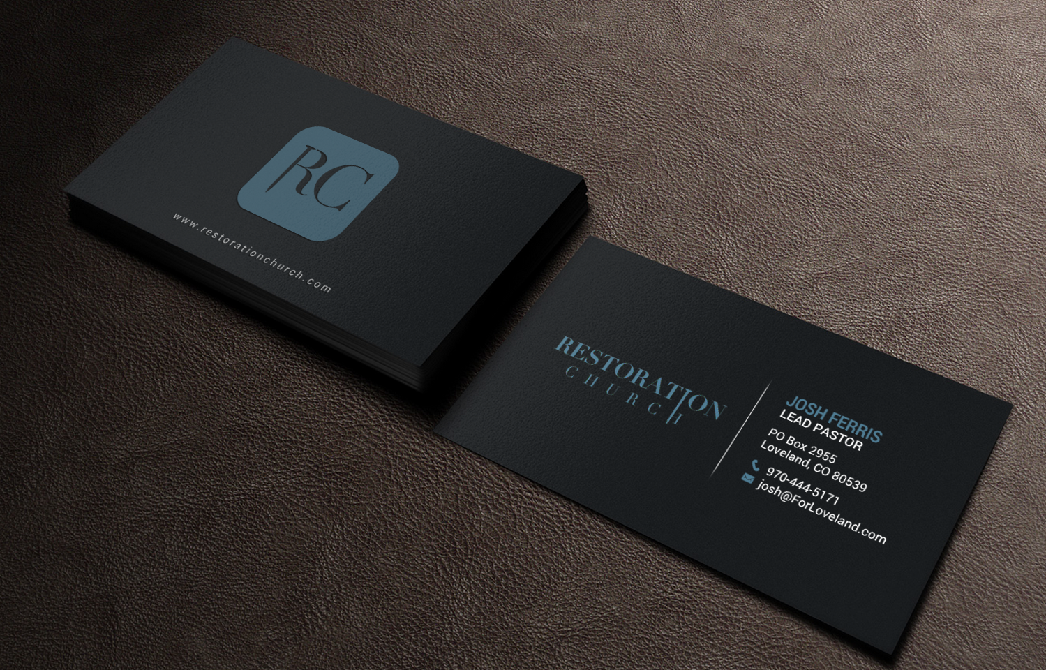 Business Card Design by chandrayaan.creative for Restoration Church | Design #19075921