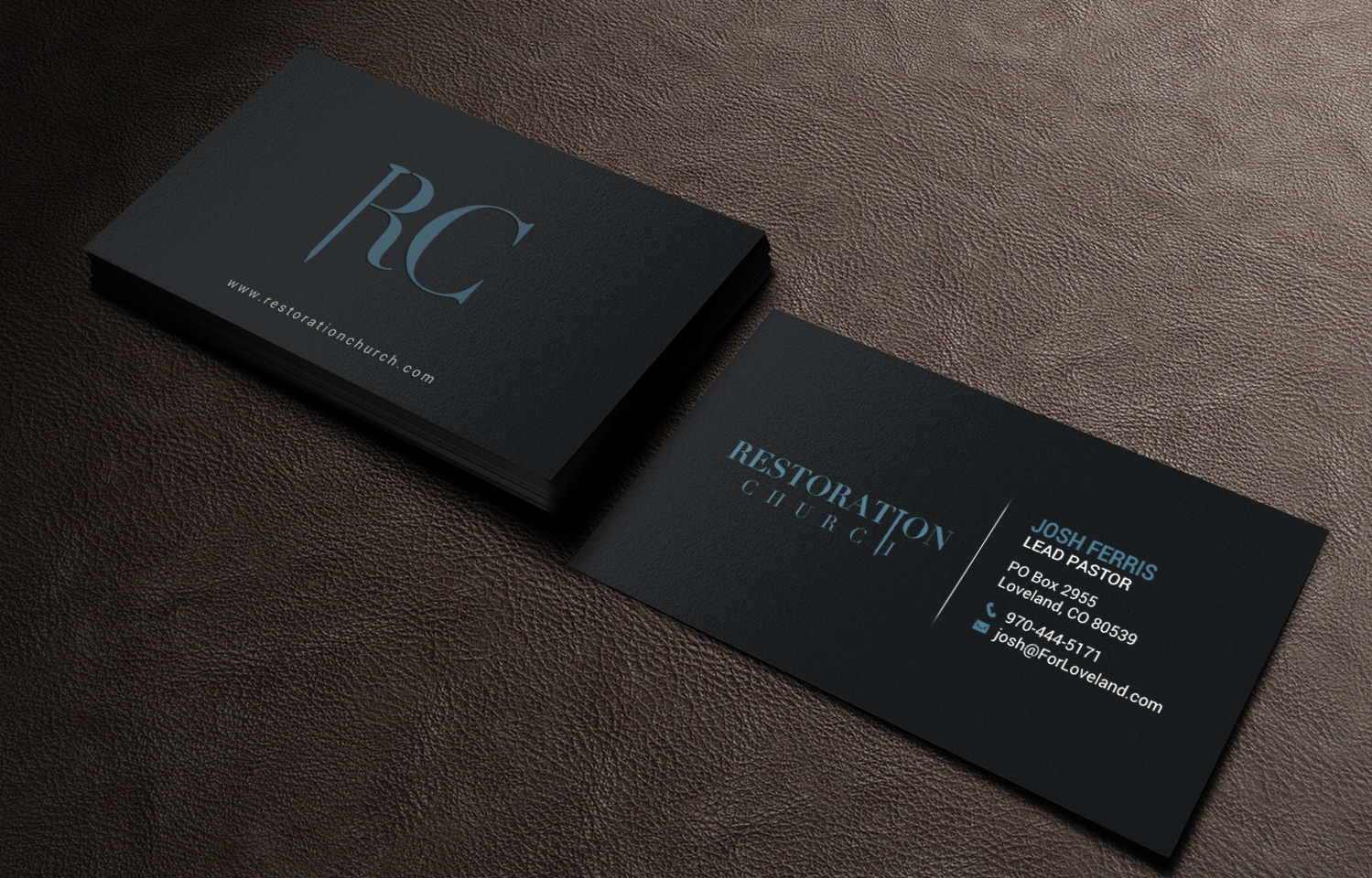 Business Card Design by chandrayaan.creative for Restoration Church | Design #19075925