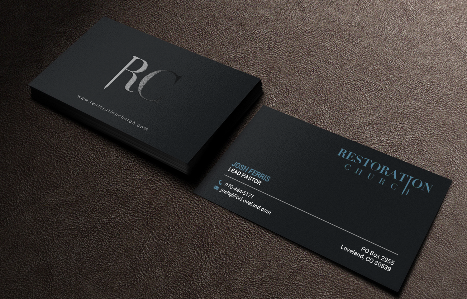 Business Card Design by chandrayaan.creative for Restoration Church | Design #19075931