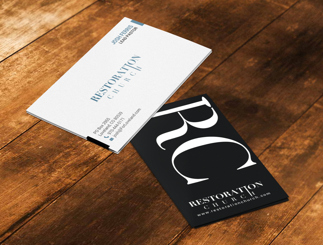 Business Card Design by chandrayaan.creative for Restoration Church | Design #19076469