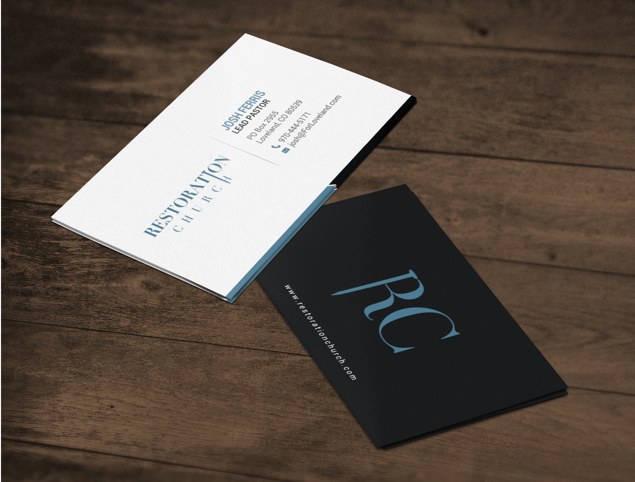 Business Card Design by chandrayaan.creative for Restoration Church | Design #19076470