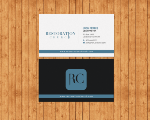 Business Card Design by chandrayaan.creative for Restoration Church | Design: #19077793