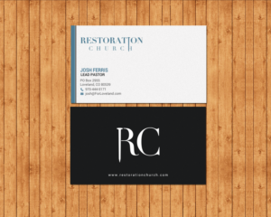 Business Card Design by chandrayaan.creative for Restoration Church | Design: #19077806