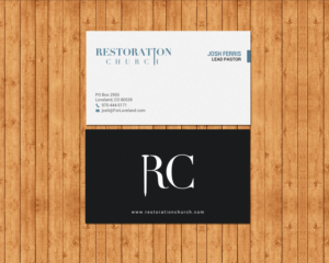 Business Card Design by chandrayaan.creative for Restoration Church | Design: #19077820