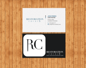 Business Card Design by chandrayaan.creative for Restoration Church | Design: #19077824