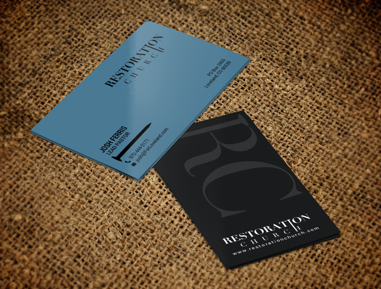 Business Card Design by chandrayaan.creative for Restoration Church | Design #19124087