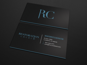 Business Card Design by Tripti Ranjan Gain for Restoration Church | Design: #19074056