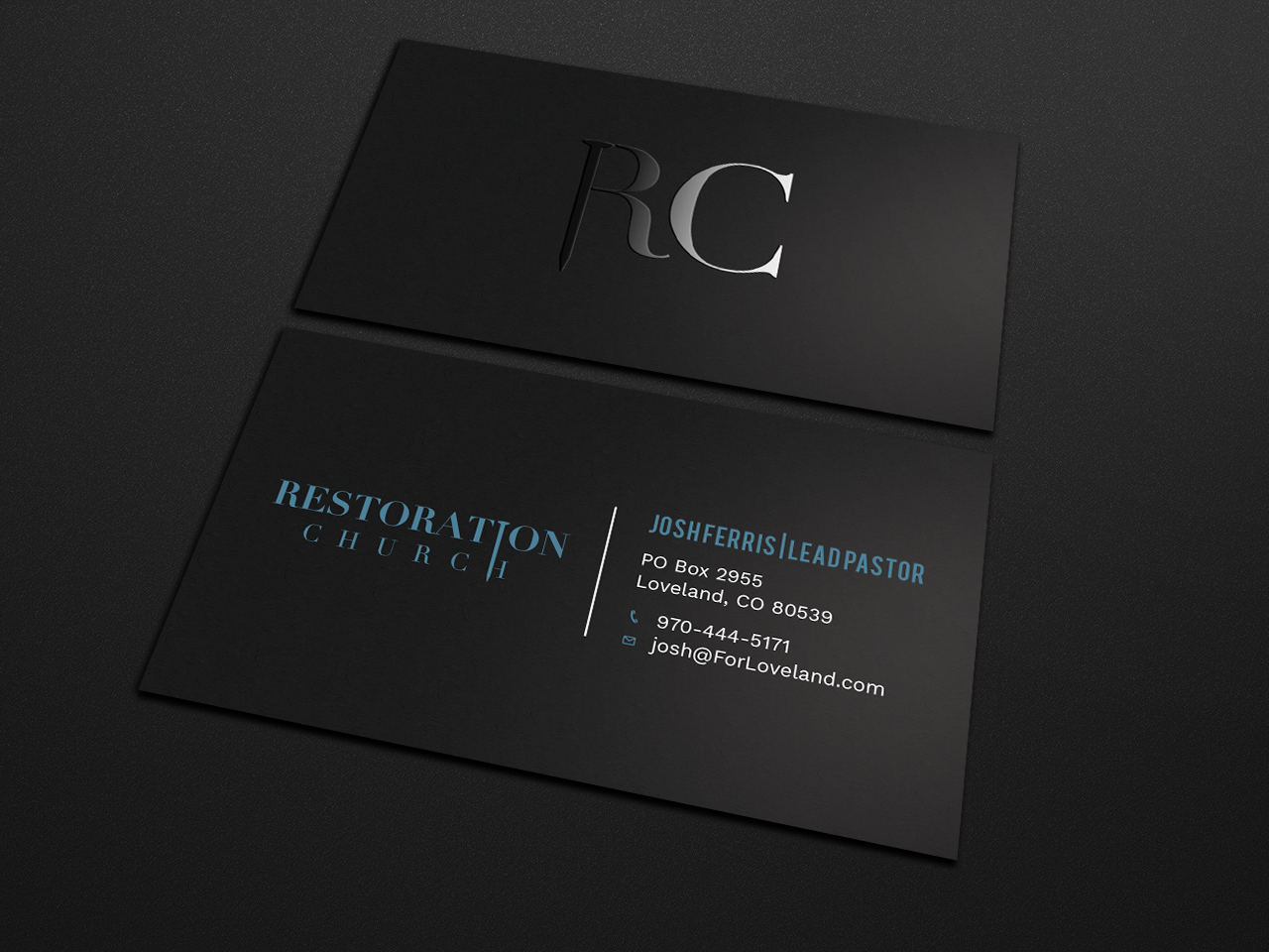 Business Card Design by Tripti Ranjan Gain for Restoration Church | Design #19074060