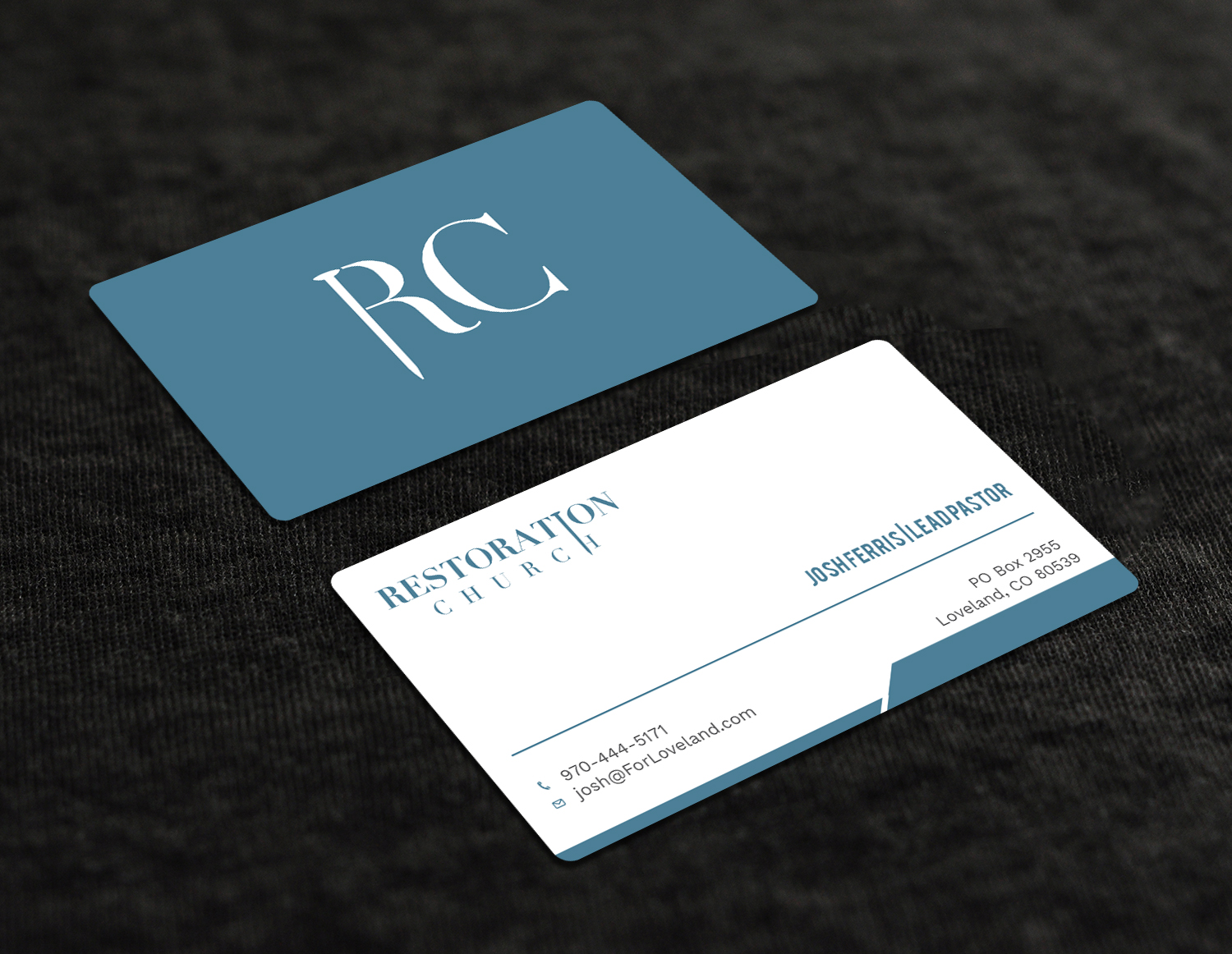 Business Card Design by Tripti Ranjan Gain for Restoration Church | Design #19074090