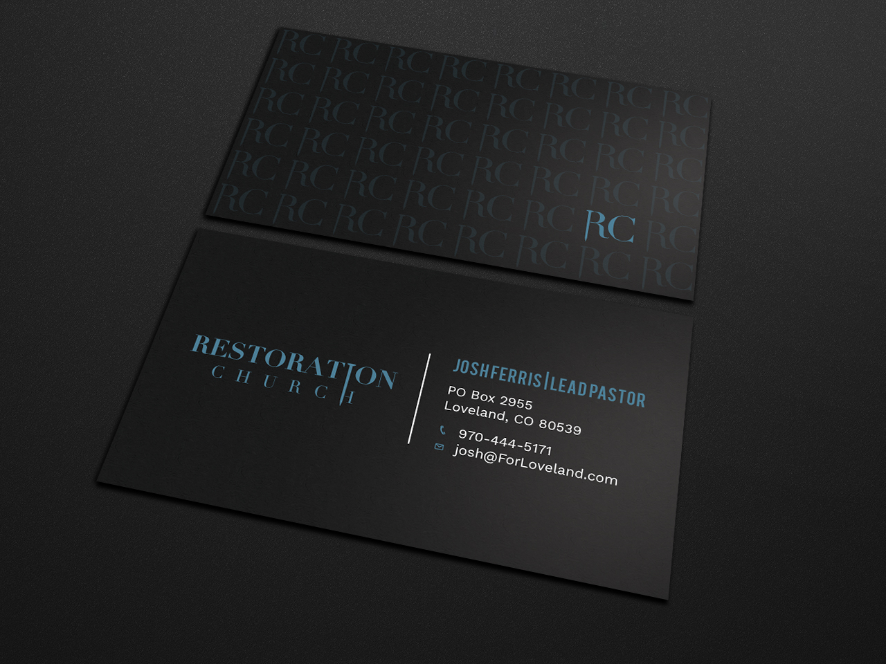 Business Card Design by Tripti Ranjan Gain for Restoration Church | Design #19074100