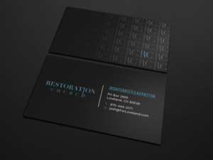 Business Card Design by Tripti Ranjan Gain for Restoration Church | Design: #19074101