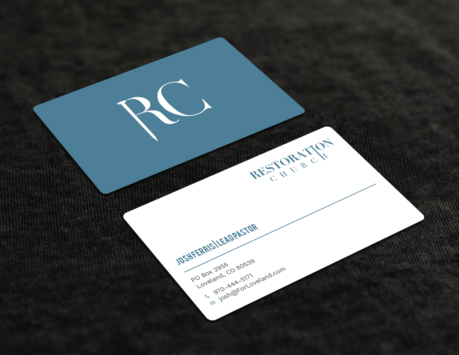 Design de Carte de Visite par Tripti Ranjan Gain pour Restoration Church | Design #19074102