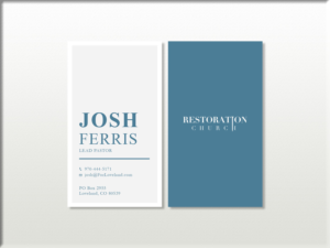 Strong, modern, clean Business Card design | Visitenkarten-Design von Tripti Ranjan Gain