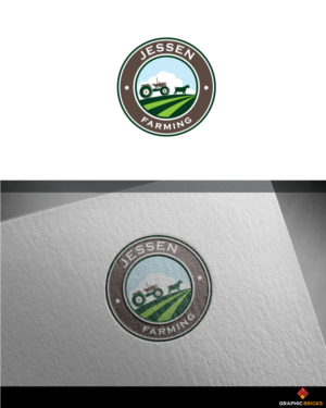Jessen Farming | Logo Design by Graphic Bricks