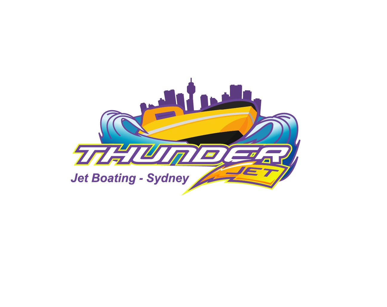 Logo Design by Anton for Thunder Jet Boating | Design #19091243
