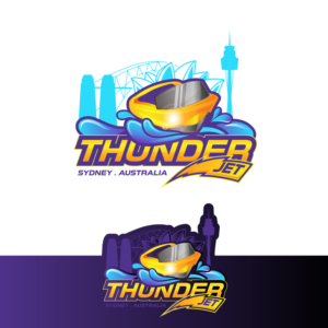 Logo Design by Veronica Dan for Thunder Jet Boating | Design: #19120898