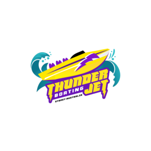 Logo Design by RoundYellow for Thunder Jet Boating | Design: #19070354