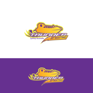 Logo Design by Deziners Zone for Thunder Jet Boating | Design: #19078878