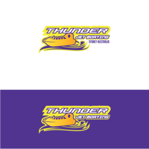 Logo Design by Deziners Zone for Thunder Jet Boating | Design: #19078879