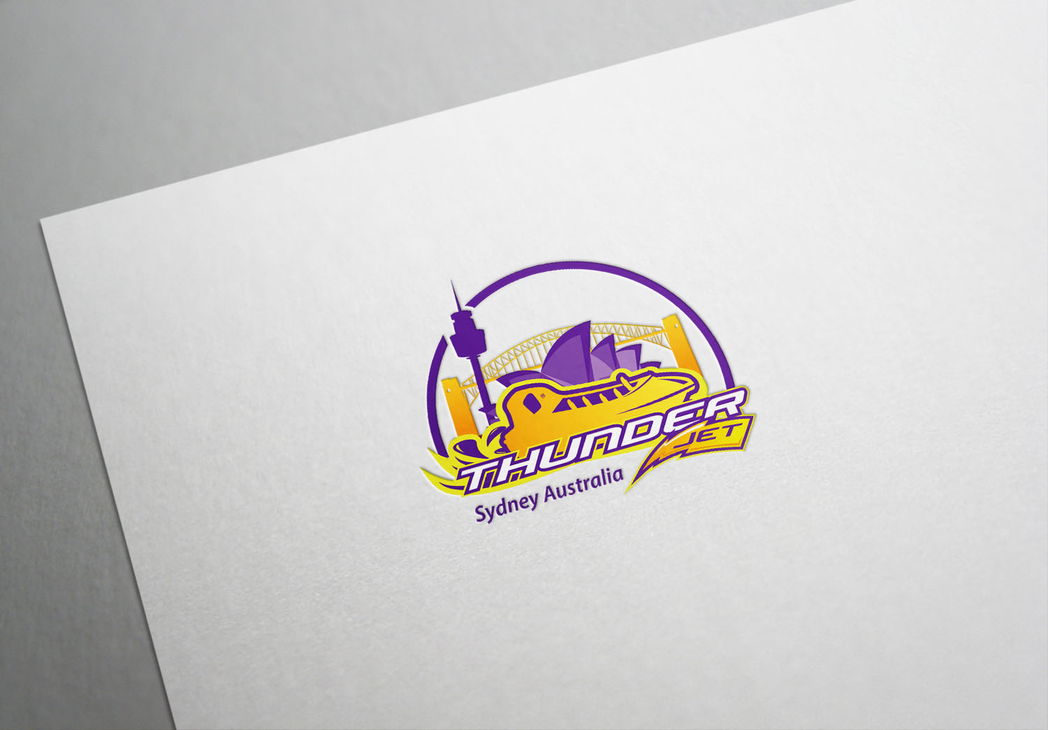 Logo Design by Deziners Zone for Thunder Jet Boating | Design #19144699