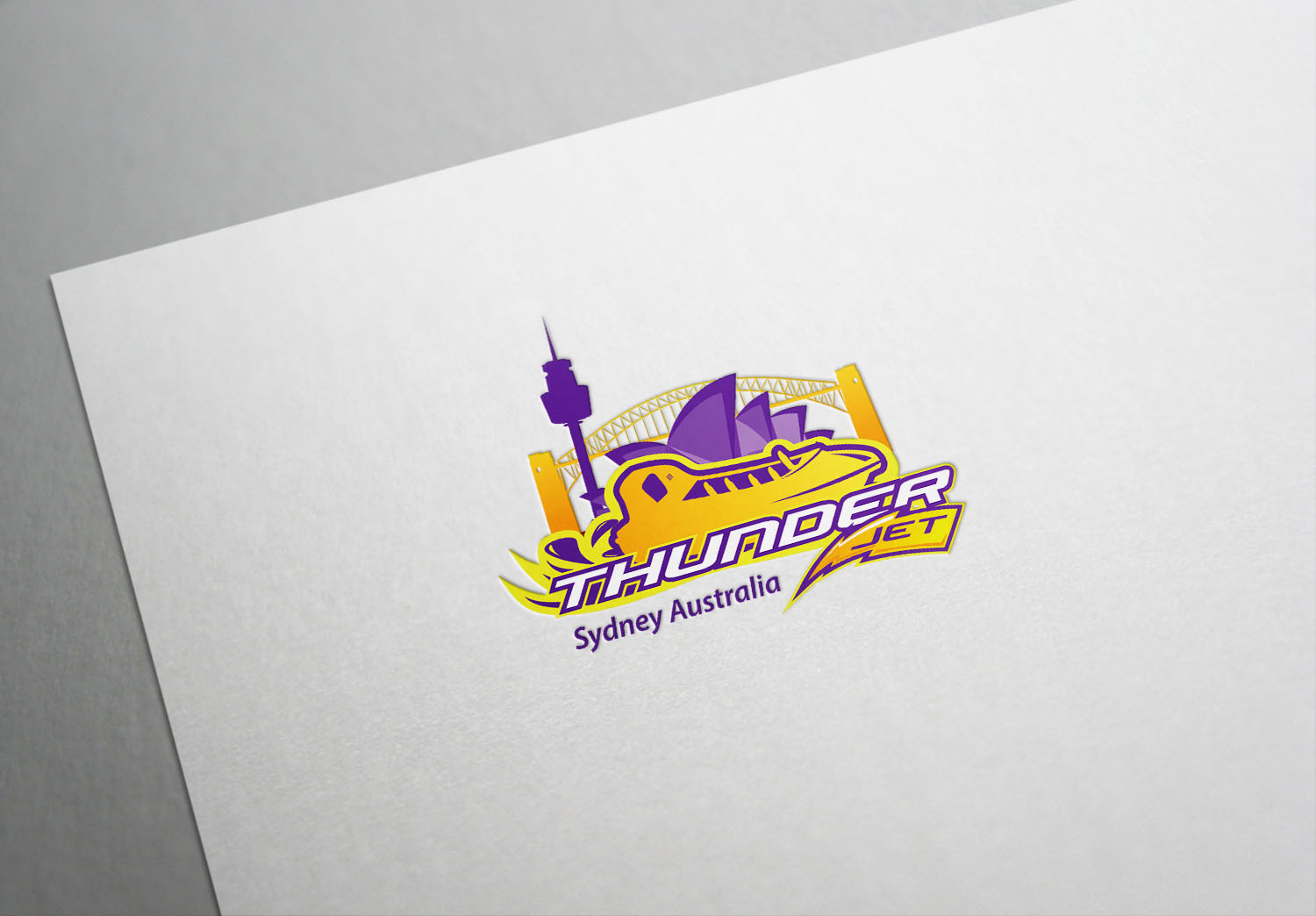 Logo Design by Deziners Zone for Thunder Jet Boating | Design #19144700