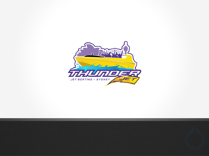 Logo Design by aquabomb26 for Thunder Jet Boating | Design: #19153941