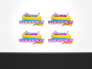 Logo Design by aquabomb26 for Thunder Jet Boating | Design: #19393432