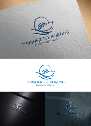 Logo Design by h27 for Thunder Jet Boating | Design: #19113208