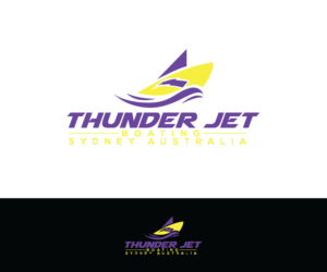 Logo Design by designmind78 for Thunder Jet Boating | Design: #19075069