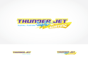 Logo Design by Sofia Pereira for Thunder Jet Boating | Design #19097511