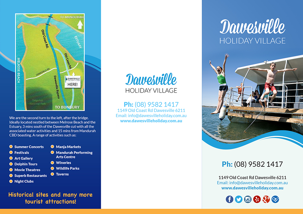 Flyer Design by VEGA-Designs for Breakaway tourism | Design #19070497