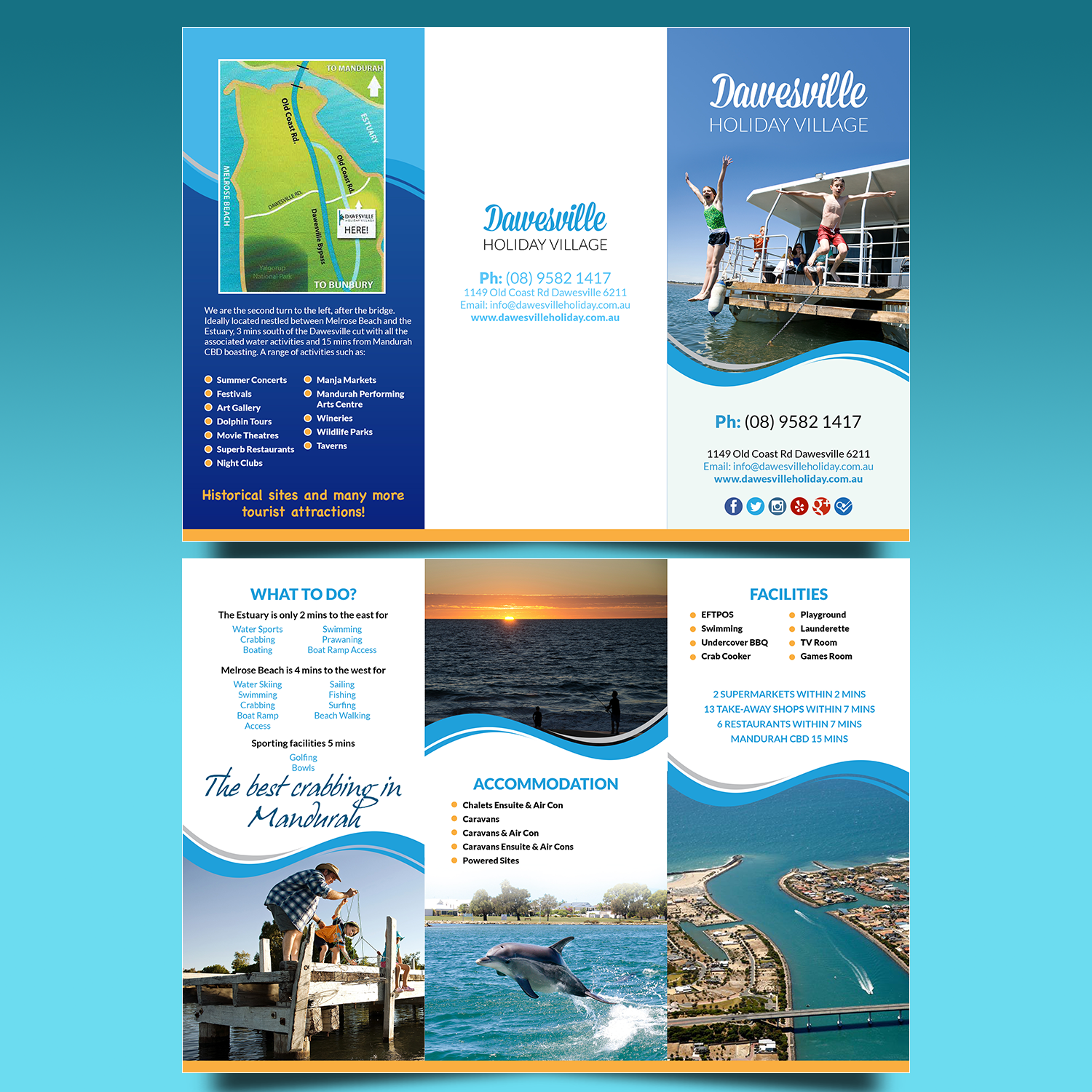 Flyer Design by VEGA-Designs for Breakaway tourism | Design #19070499