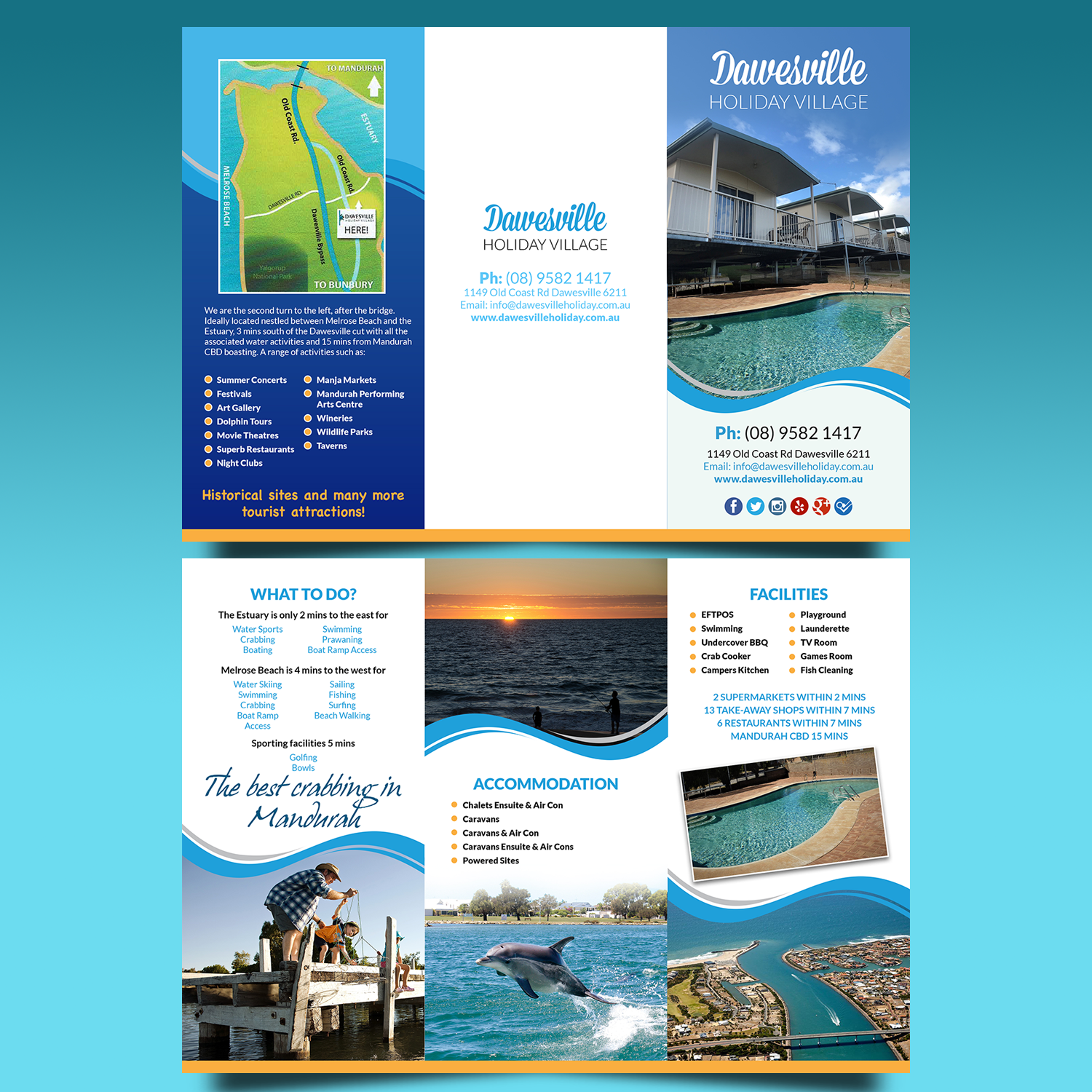 Flyer Design by VEGA-Designs for Breakaway tourism | Design #19079153