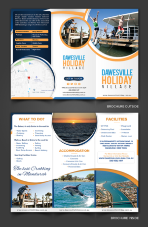 Dawesville Holiday Village Flyer Project  | Flyer Design by SAI DESIGNS