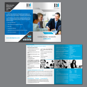 coaching agenda | Design de Flyer par Schöpfer