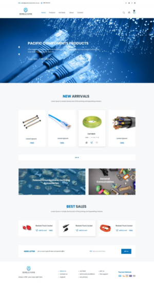 E-commerce Website - new look and feel | Web Design by WebPixel