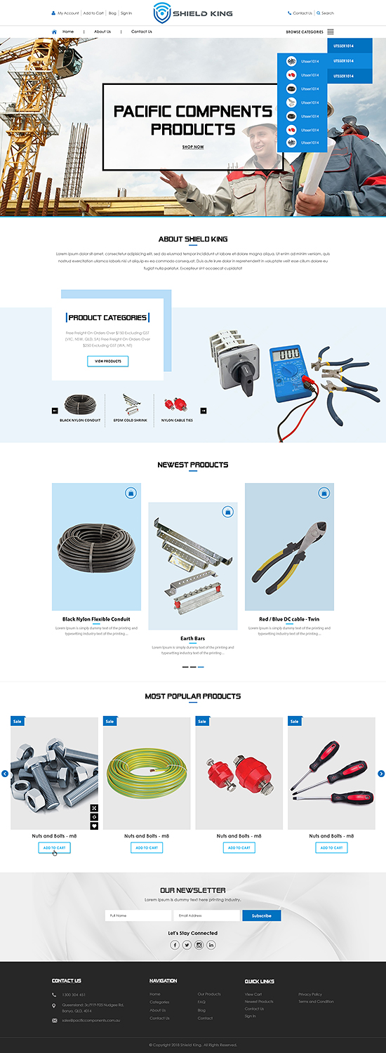 Web Design by PiXthemes for this project | Design #19181704