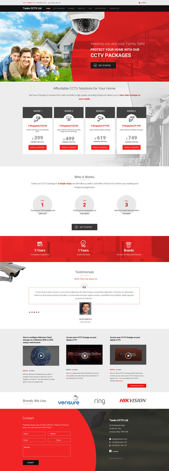 Web Design by Chikki for this project | Design #19083999