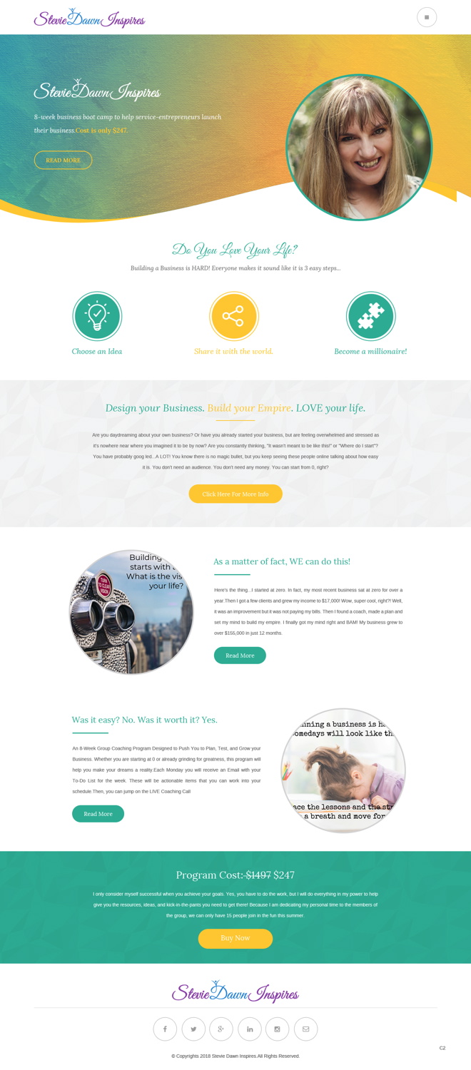 Web Design by pb for this project | Design #19079353