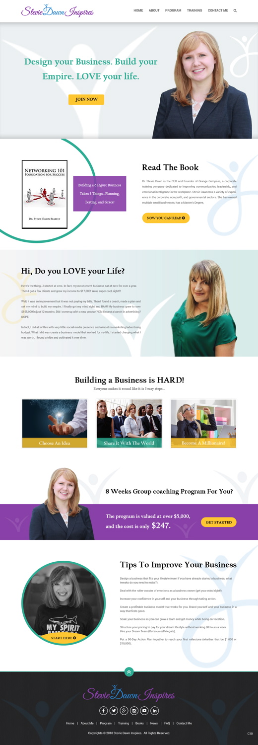 Web Design by pb for this project | Design #19079355