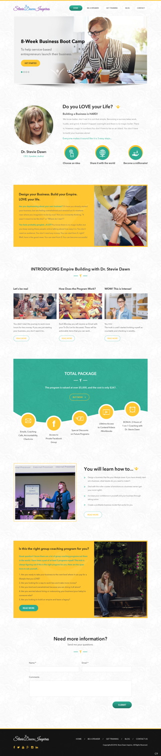 Web Design by pb for this project | Design #19079356