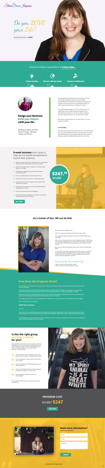 Web Design by pb for this project | Design #19079368