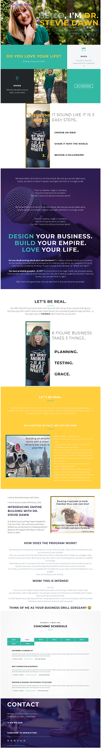 Web Design by Pammi Sarty for this project | Design #19087500