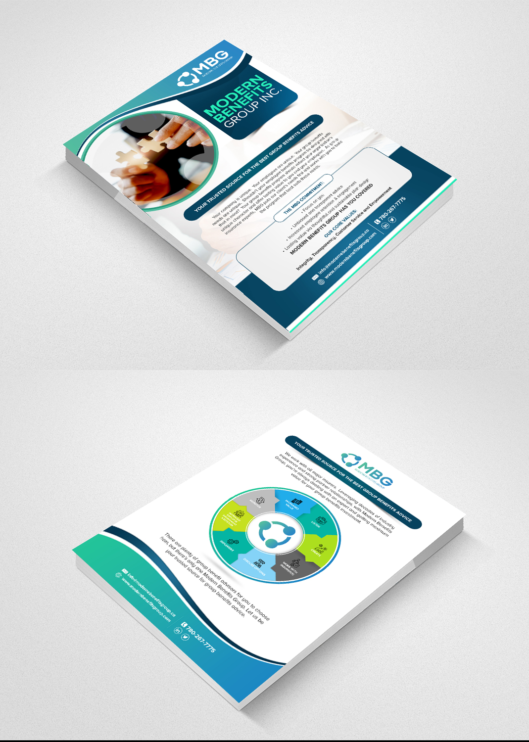 Flyer Design by creative.bugs for Modern Benefits Group Inc. | Design: #19207518